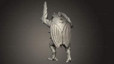 Figurines heroes, monsters and demons (Hook Horror Two Claws Attack, STKM_14105) 3D models for cnc