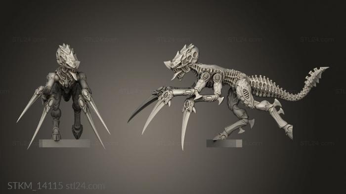 Figurines heroes, monsters and demons (Hormagaunts Gaunt, STKM_14115) 3D models for cnc