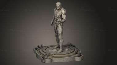 Figurines heroes, monsters and demons (Shingeki Kyojin, STKM_14127) 3D models for cnc