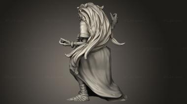 Figurines heroes, monsters and demons (Hour Demons Night Hag, STKM_14146) 3D models for cnc