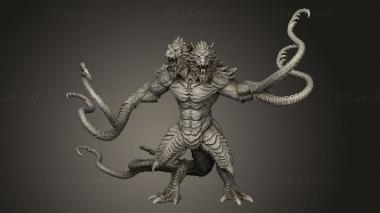 Figurines heroes, monsters and demons (Hour Demons Prince Gargantuan, STKM_14150) 3D models for cnc