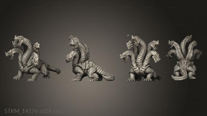 Figurines heroes, monsters and demons (Hydra AG Epic Boss, STKM_14176) 3D models for cnc