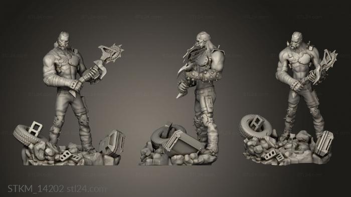 Figurines heroes, monsters and demons (in a NSFW Craig Tina, STKM_14202) 3D models for cnc