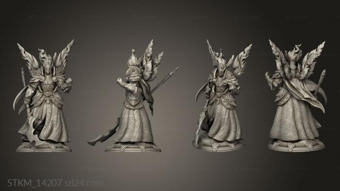 Figurines heroes, monsters and demons (Awakening Divine Horauthin, STKM_14207) 3D models for cnc