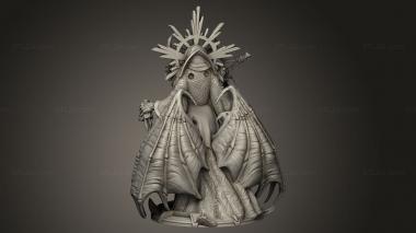 Figurines heroes, monsters and demons (Awakening Divine Mother, STKM_14208) 3D models for cnc