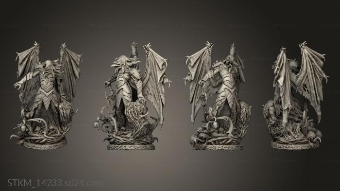Статуэтки герои, монстры и демоны (Статуя Кулака, STKM_14233) 3D модель для ЧПУ станка