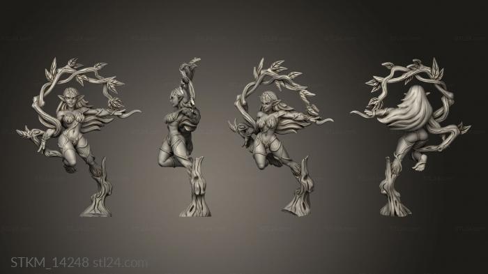 Figurines heroes, monsters and demons (Inside the Magic Forest Alura, STKM_14248) 3D models for cnc