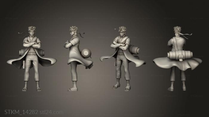 Figurines heroes, monsters and demons (naruto gamakichi erivilopez pe, STKM_14282) 3D models for cnc