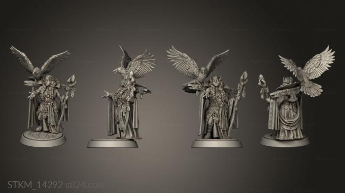 Figurines heroes, monsters and demons (Wodengar Clan Vissfinnr, STKM_14292) 3D models for cnc