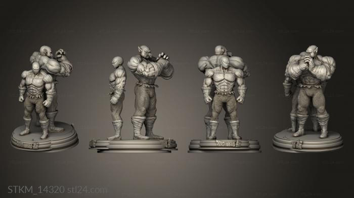 Figurines heroes, monsters and demons (Jiren Toppo Statue Razo, STKM_14320) 3D models for cnc