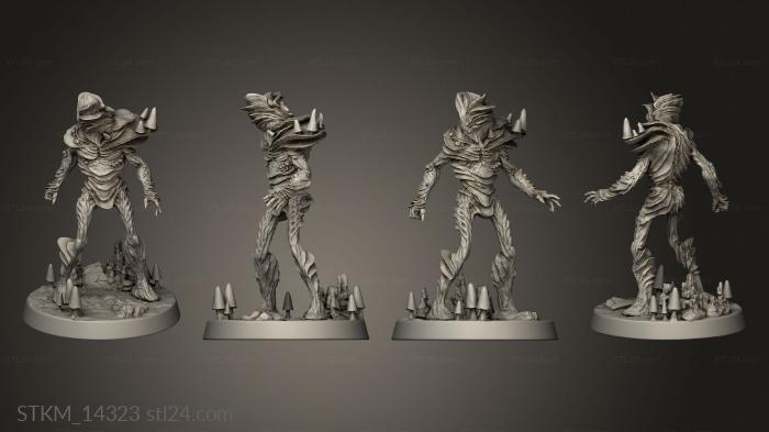 Figurines heroes, monsters and demons (Watchers Watcher, STKM_14323) 3D models for cnc