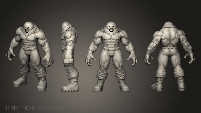 Figurines heroes, monsters and demons (Juggernaut, STKM_14346) 3D models for cnc