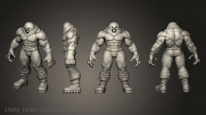 Figurines heroes, monsters and demons (Juggernaut, STKM_14347) 3D models for cnc