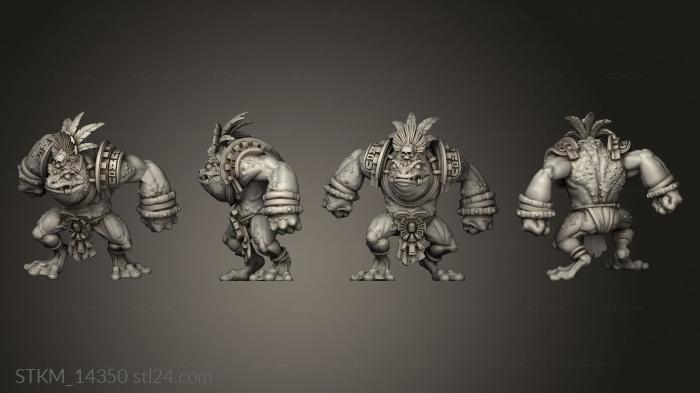 Figurines heroes, monsters and demons (Jungle Avengers Fro Big Guy, STKM_14350) 3D models for cnc