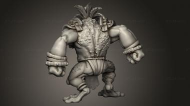 Figurines heroes, monsters and demons (Jungle Avengers Fro Big Guy, STKM_14350) 3D models for cnc