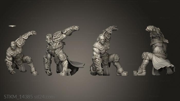 Figurines heroes, monsters and demons (Kargath Goliath, STKM_14385) 3D models for cnc