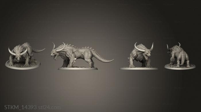 Figurines heroes, monsters and demons (kari Wild And Unmounted Araki, STKM_14393) 3D models for cnc