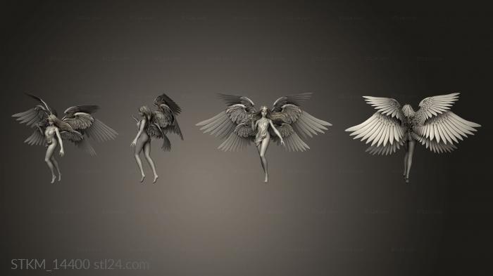 Figurines heroes, monsters and demons (Kayle sculpt, STKM_14400) 3D models for cnc