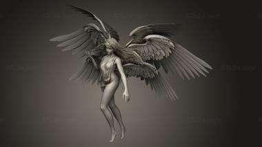 Figurines heroes, monsters and demons (Kayle sculpt, STKM_14400) 3D models for cnc