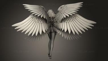 Figurines heroes, monsters and demons (Kayle sculpt, STKM_14400) 3D models for cnc