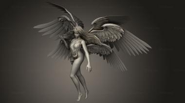 Figurines heroes, monsters and demons (Kayle sculpt, STKM_14401) 3D models for cnc