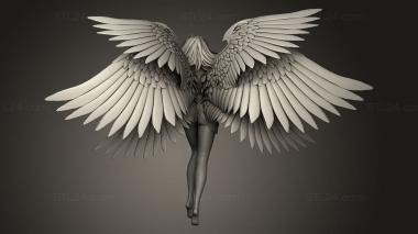 Figurines heroes, monsters and demons (Kayle sculpt, STKM_14401) 3D models for cnc