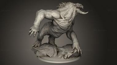 Figurines heroes, monsters and demons (Lord the Balgura Roaring, STKM_14419) 3D models for cnc