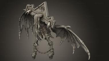 Figurines heroes, monsters and demons (Kiara Lord Torment, STKM_14420) 3D models for cnc