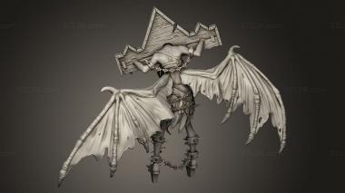 Figurines heroes, monsters and demons (Kiara Lord Torment, STKM_14420) 3D models for cnc