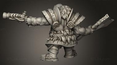 Figurines heroes, monsters and demons (Kharadron Runerider Rune Raiders, STKM_14422) 3D models for cnc