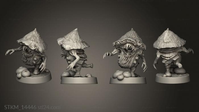 Figurines heroes, monsters and demons (Spuds Myconids Sprout, STKM_14446) 3D models for cnc