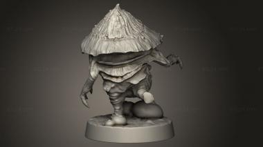 Figurines heroes, monsters and demons (Spuds Myconids Sprout, STKM_14446) 3D models for cnc