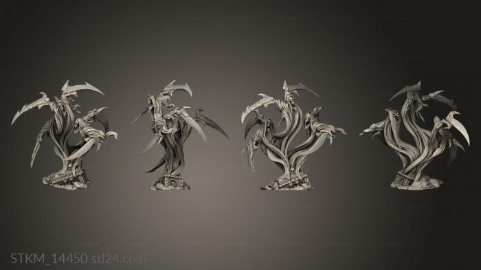 Статуэтки герои, монстры и демоны (Кошерный Против Проклятых Духов Spirit, STKM_14450) 3D модель для ЧПУ станка