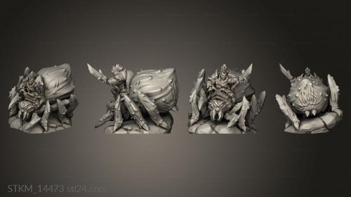 Статуэтки герои, монстры и демоны (Sucrons Сахарная Барда, STKM_14473) 3D модель для ЧПУ станка