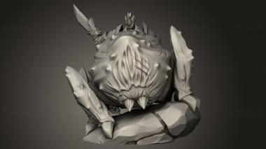 Figurines heroes, monsters and demons (KS Sucrons Sucron Bard, STKM_14473) 3D models for cnc