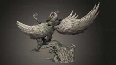 Figurines heroes, monsters and demons (Lanfear The Harpy Queen, STKM_14498) 3D models for cnc