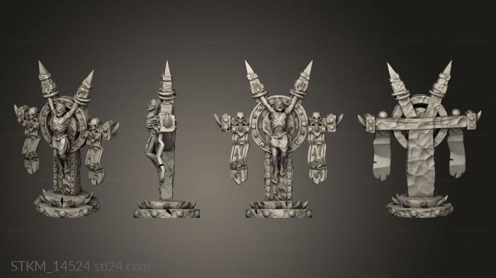 Figurines heroes, monsters and demons (Leands box Altering Suffering, STKM_14524) 3D models for cnc