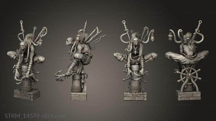 Figurines heroes, monsters and demons (Undead Vycan Units, STKM_14579) 3D models for cnc