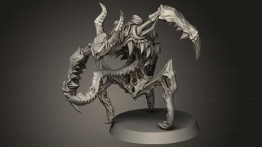 Figurines heroes, monsters and demons (Lloigor Tabletop LLG TT, STKM_14590) 3D models for cnc