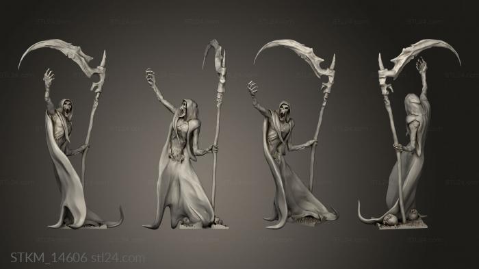 Figurines heroes, monsters and demons (Wraith Kings Servant, STKM_14606) 3D models for cnc
