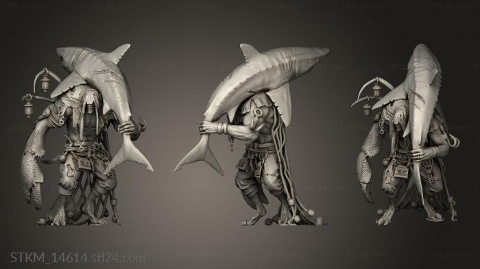 Figurines heroes, monsters and demons (Vyvanse Eldritch, STKM_14614) 3D models for cnc