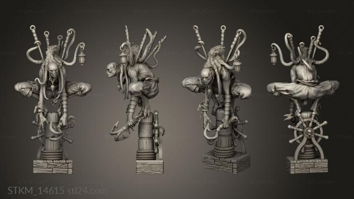 Figurines heroes, monsters and demons (Vacans Vycan, STKM_14615) 3D models for cnc