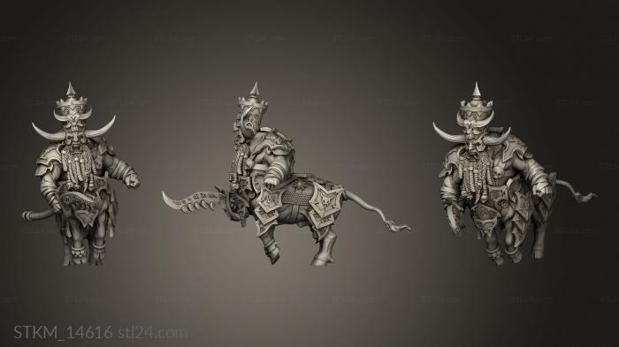 Статуэтки герои, монстры и демоны (Бултхауп,Бултхауп, STKM_14616) 3D модель для ЧПУ станка