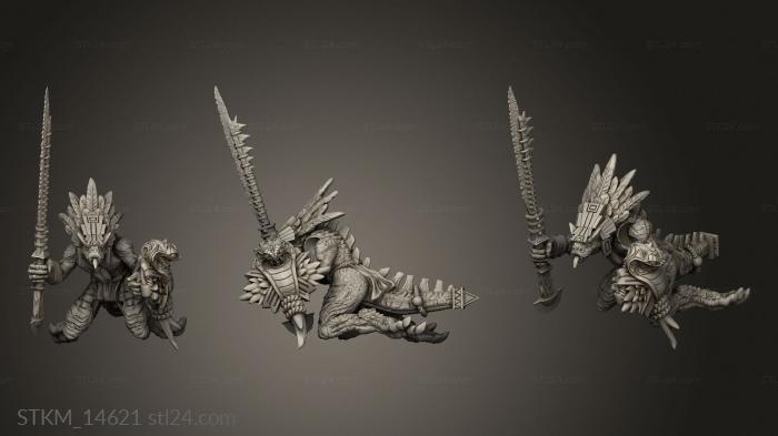 Figurines heroes, monsters and demons (Ezocam Tl Knights Unit, STKM_14621) 3D models for cnc