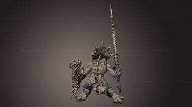 Figurines heroes, monsters and demons (Ezocam Tl Knights Unit, STKM_14621) 3D models for cnc