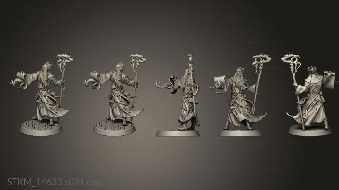 Figurines heroes, monsters and demons (STKM_14633) 3D models for cnc