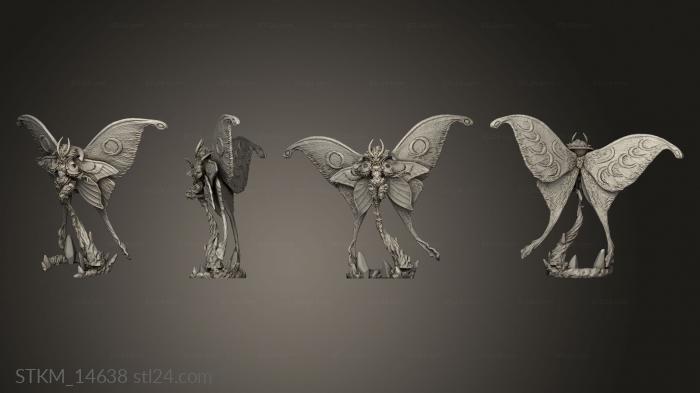 Figurines heroes, monsters and demons (STKM_14638) 3D models for cnc