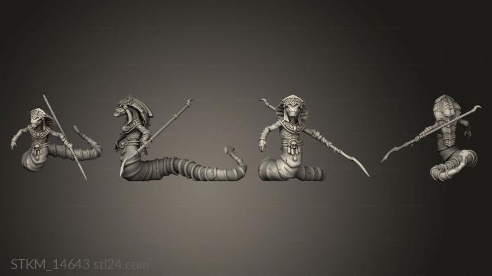 Figurines heroes, monsters and demons (STKM_14643) 3D models for cnc