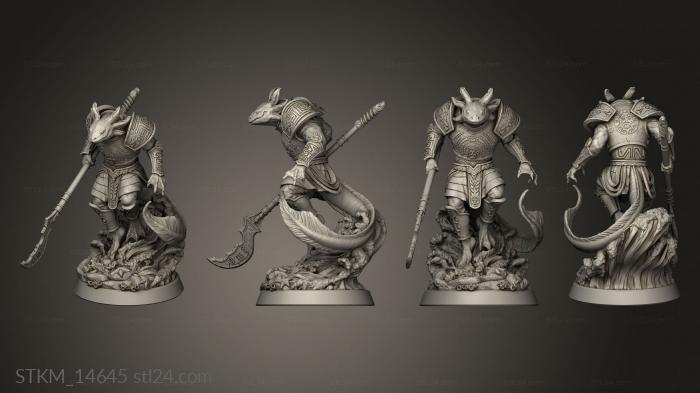 Figurines heroes, monsters and demons (STKM_14645) 3D models for cnc