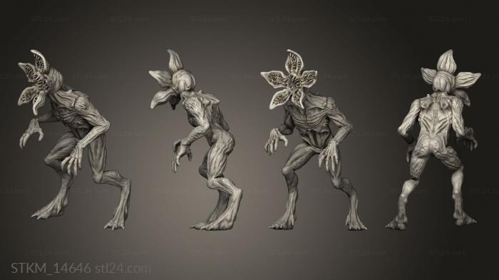 Figurines heroes, monsters and demons (STKM_14646) 3D models for cnc